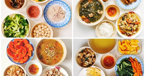 Tình cảm và sự quan tâm qua từng món ăn